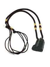 Black Tourmaline Pendant Raw