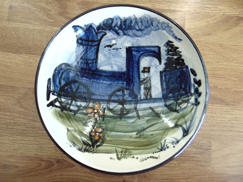 Vintage alvingham pottery bowl - alvingham,