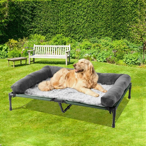Orthopedic elevated dog bed - elevated,