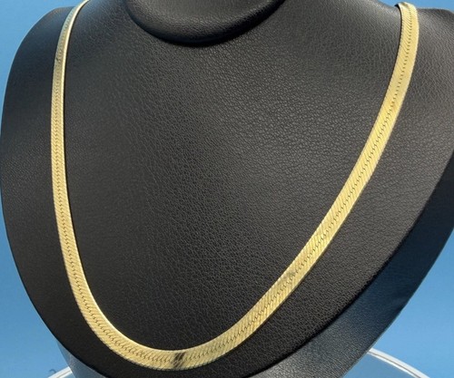 Solid 14k gold - 14k, herringbone