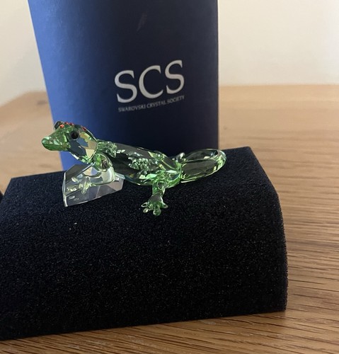 Swarovski 2008 green gecko - swarovski,