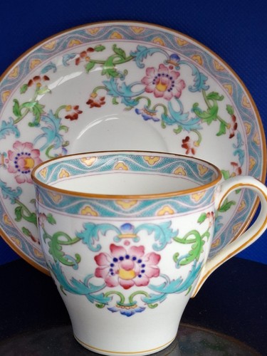 Mintons floral demitasse cup - mintons, &