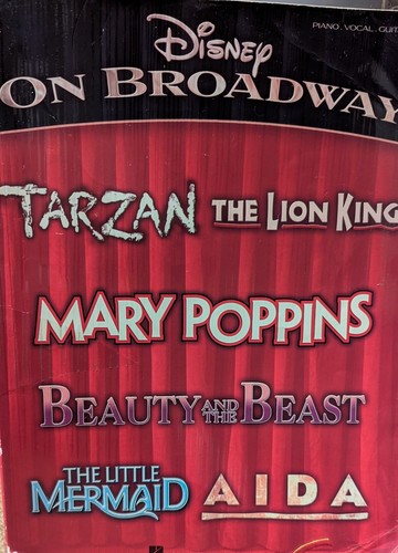 Disney broadway piano - on, music
