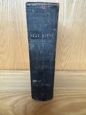 1853 Holy Bible Old & New Testaments Oxford British & Foreign Bible Society D126