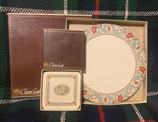 Vintage Clover Leaf Round