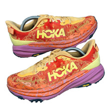 Hoka One One Speedgoat 6 Sherbert Beet Root Mens Trail Running Shoes Size UK 9.5
