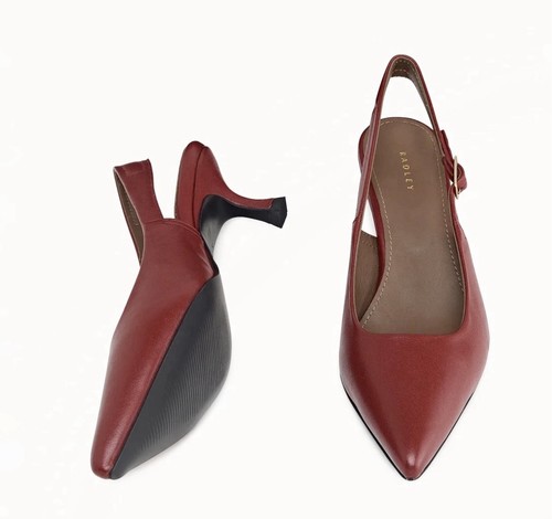 Radley red leather slingback - radley,
