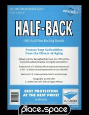 100 SILVER GOLD HALF BACKS COMIC BOARDS (SUPPLY593)