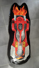 Blankie Tails Hot Wheels Car-Shaped Blanket 56”x27” Red Flames Climb Inside