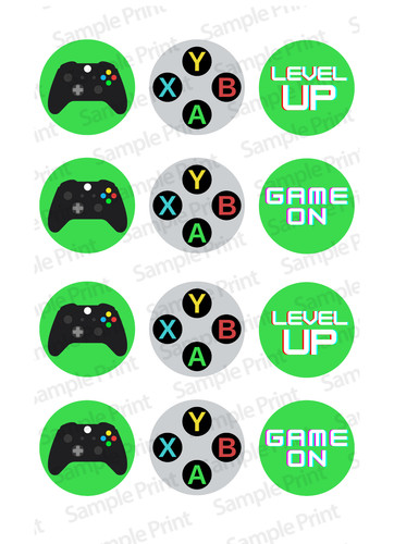 Pre cut circle - 12, gaming