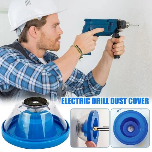 Electric drill dust - drill, cover
