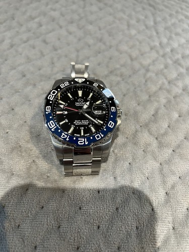 Blue jaguar ceramic gmt - blue, men's