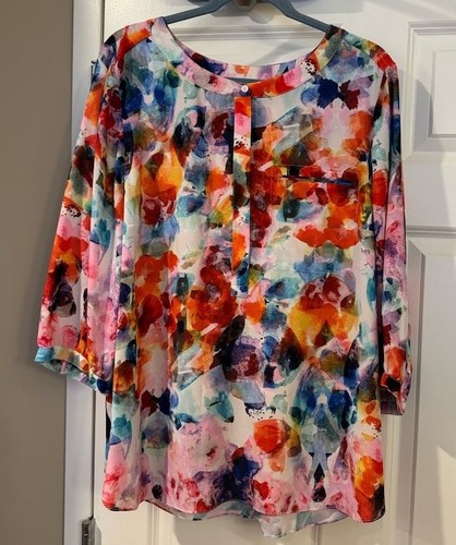 Nydj womens watercolor - womens, floral