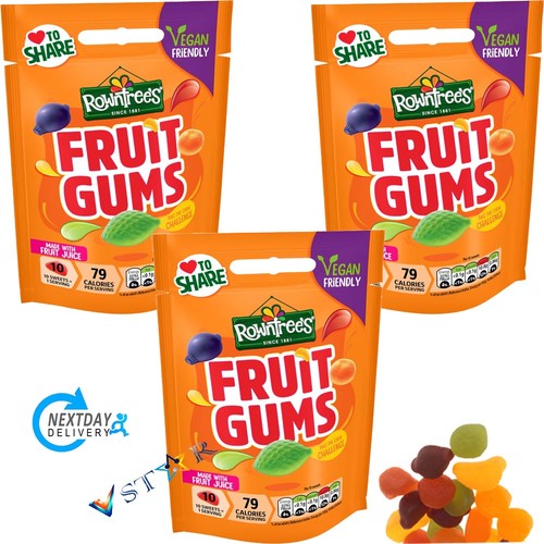 Rowntrees fruit gums sharing - fruit,