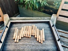 Vintage Wooden Dolly Pegs –