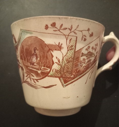 Mustache cup victorian - mustache, era