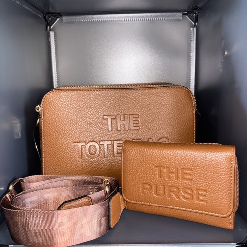 Triple zip tote cross - ,