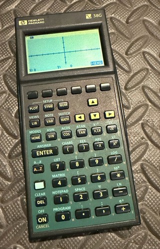 Hewlett pavkard 38g - hewlett, scientific
