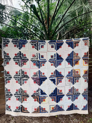 Antique handmade quilt - antique,