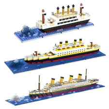 Titanic Building Blocks Set Bricks Ship Boat Cruise Wreck DIY Model Iceberg Gift