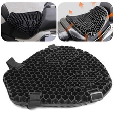 Motorcycle Seat Cushion Comfort Gel Pillow Cover Motorbike Pressure Relief Pad