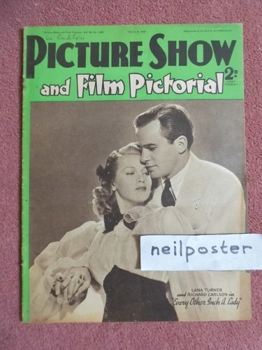 Picture show mag - show, (1940)