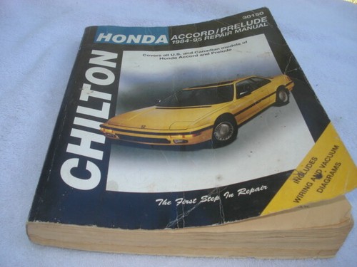 Haynes repair manual - manual, 1984-1995