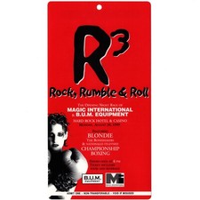 BLONDIE Concert Ticket Stub