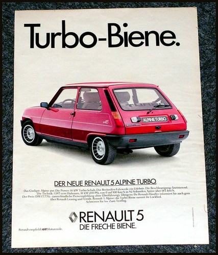 1982 renault alpine - 1982,