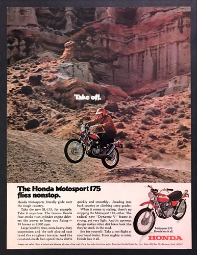 1970 honda motosport 175 - honda,