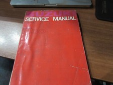 SUZUKI 50 MODEL M30 SERVICE MANUAL BOOK MOPED SCOOTER
