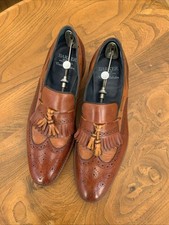 Barkers Tasseled Loafers Brown