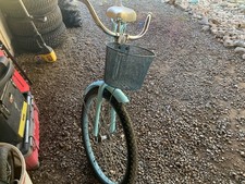 vintage huffy bicycle beach