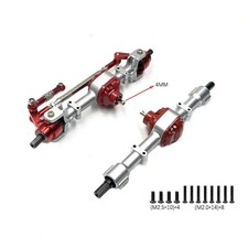 Metal Front & Rear Axle with