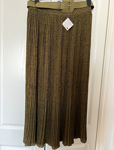 Zara dot printed - dot, pleated