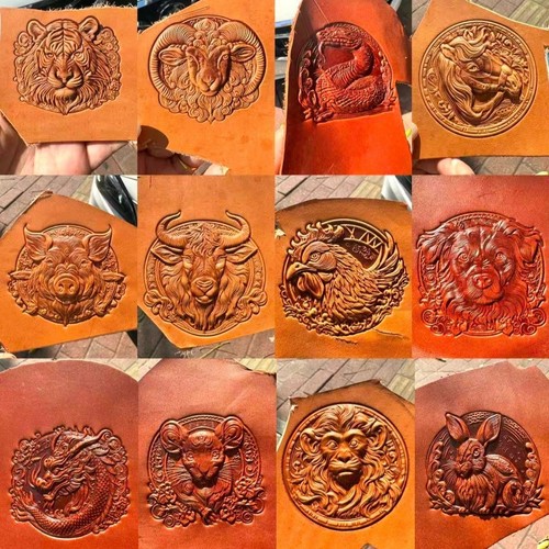 Animal leather embossing - 3d,