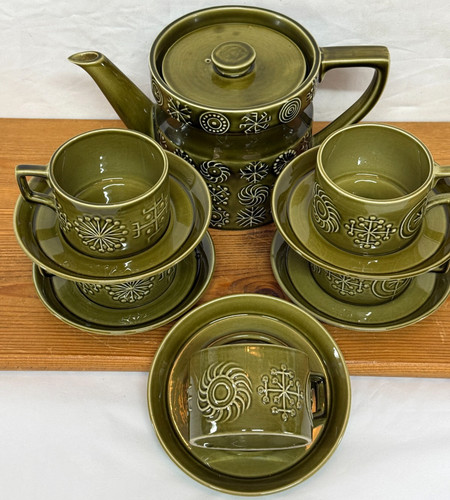 Portmeirion totem teapot - totem, cups
