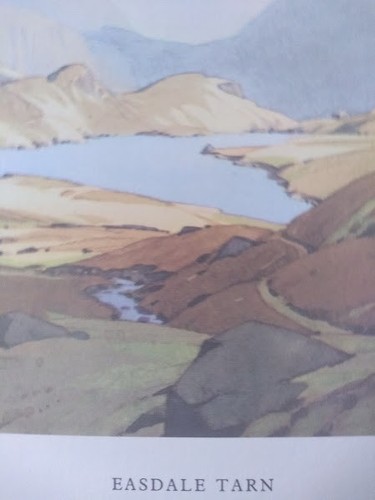 Watercolour print easdale - print, of