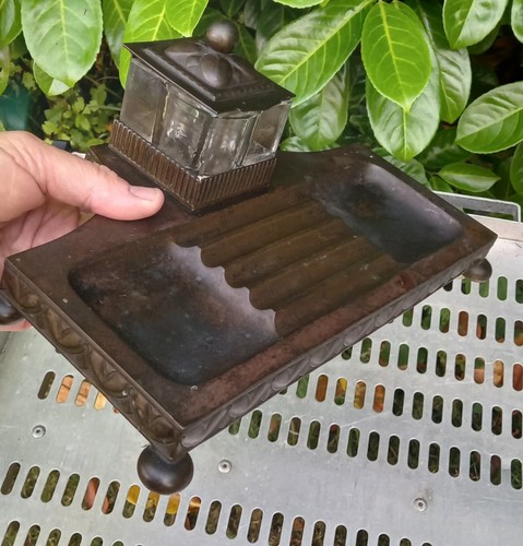 Antique art deco brass - art,