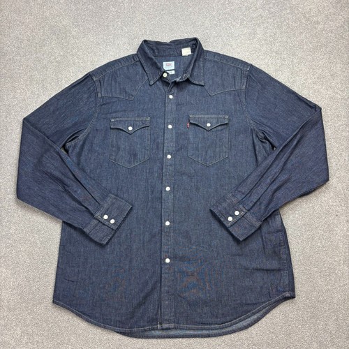 Levis denim shirt adult - shirt, large