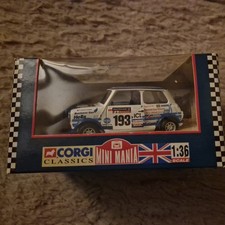 CORGI CLASSICS 1:36 SCALE 04424 1994 RAC RALLY MINI BRITISH GAS