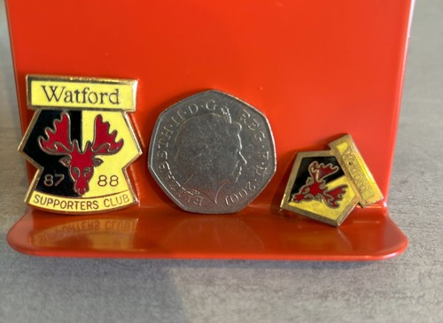 Watford football club enamel - football,