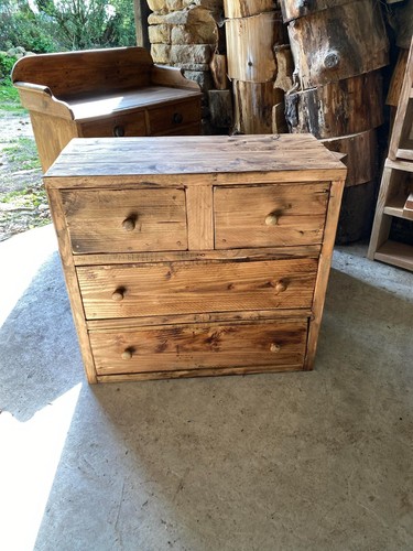 Bespoke handmade rustic chest - bespoke,