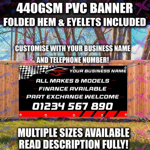 Car sales banner sign - car,