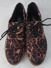 NEXT BROGUES SIZE 4/37 LEOPARD