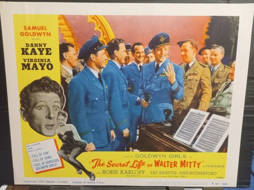 Lobby card 1955rr secret life - lobby,