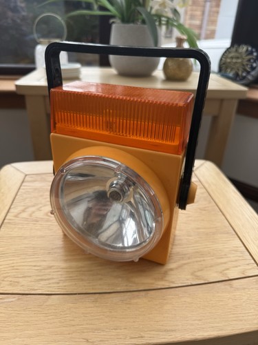 Pifco yellow vintage lamp - pifco,