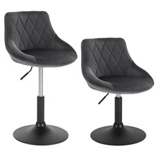 2Pcs/Set Velvet Bar Stools Bar