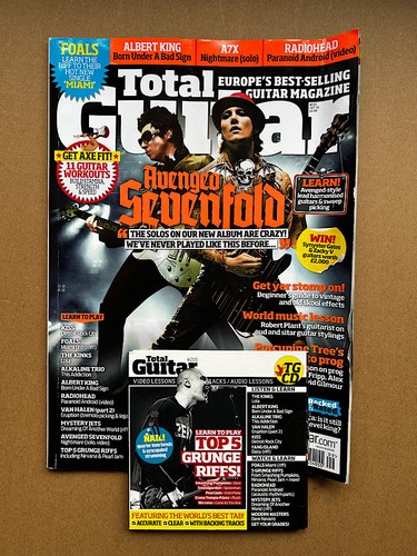 Avenged sevenfold total guitar - avenged,