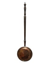 Antique wood copper warming - antique,
